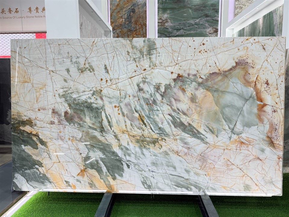 Gilded Strata beverly blue quartzite (4)