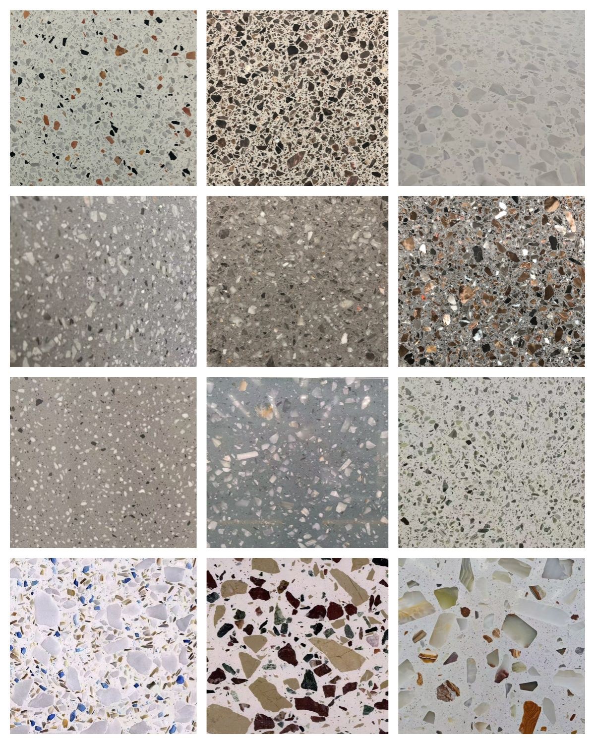 Terrazzo colors Terrazzo colors